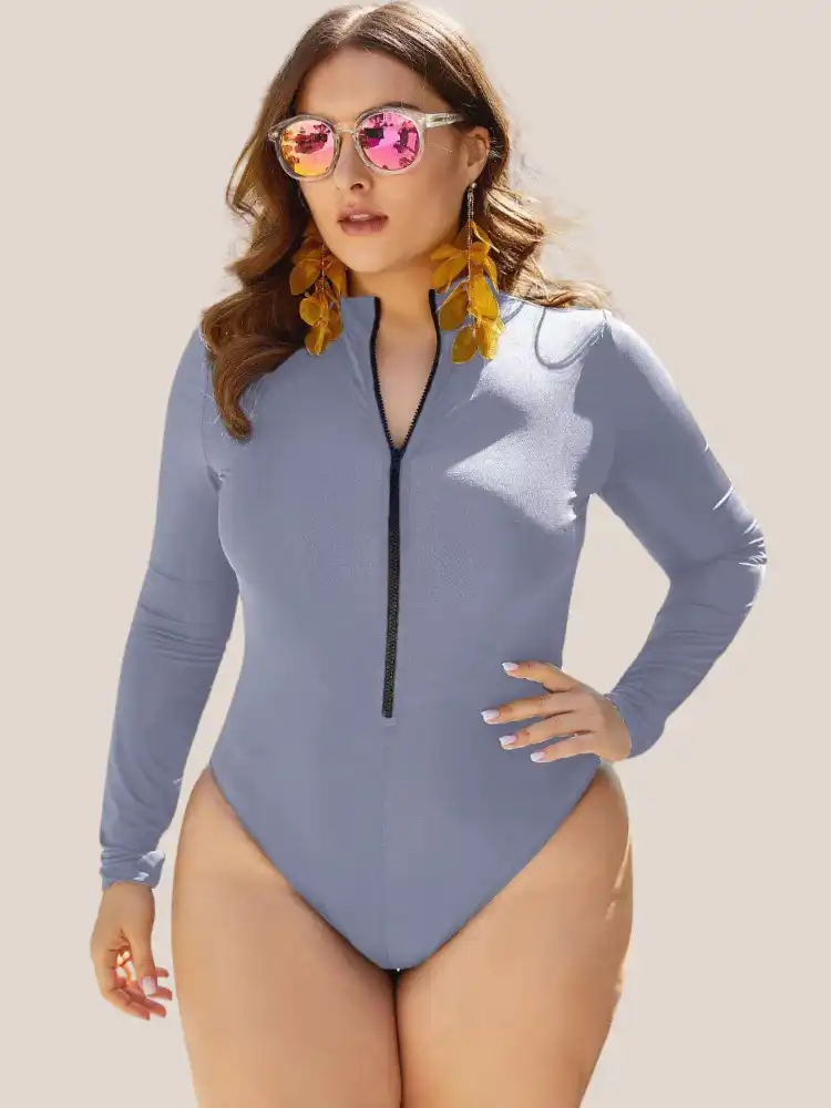 Maillot de bain 1 piece gainant grande taille – Image 6