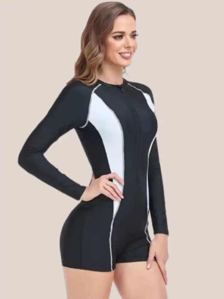 Ventre plat maillot de bain 1 piece gainant – Image 6