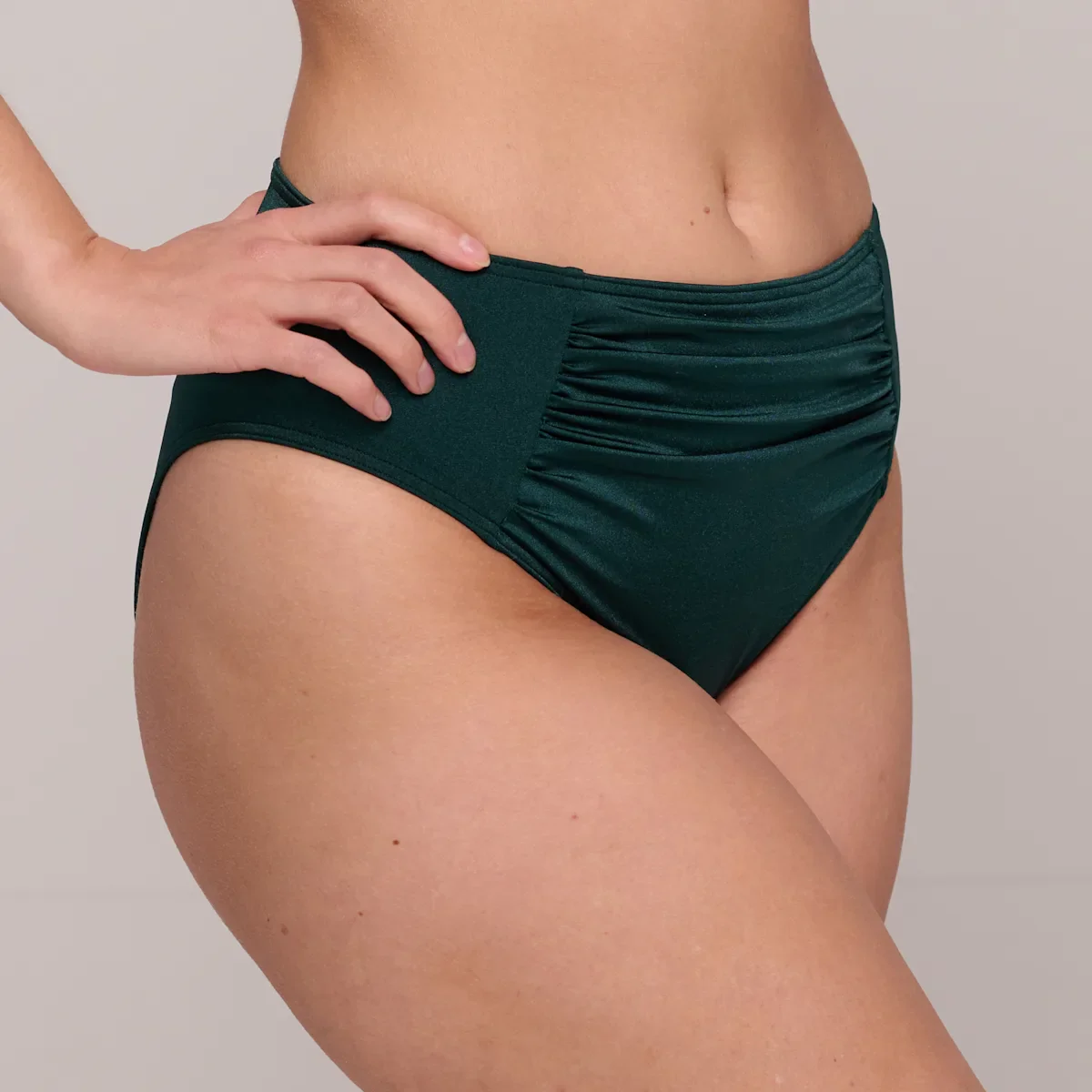 Primadonna Swim-Mangalore slip taille haute jewel green – Image 3